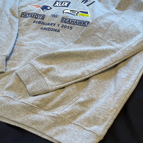 #289 (VINTAGE) & RARE ITEM!!! Super Bowl XLIX Hoodie - Picture 3 of 16